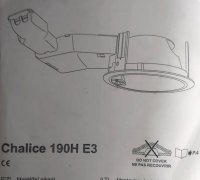 В комплекте идет инструкция Chalice 190H